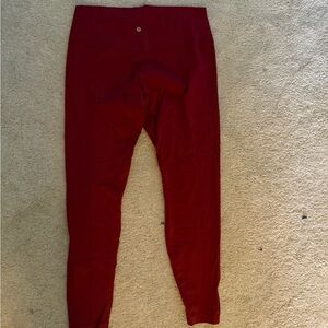 Lululemon Raspberry Leggings